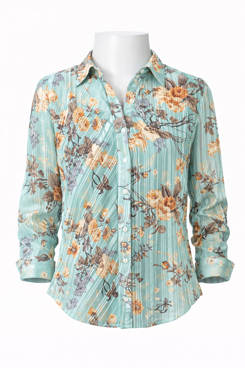 Floral Print Casual Shirt